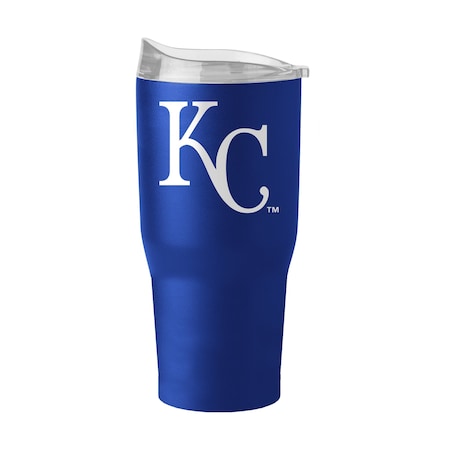 Logo Brands Kansas City Royals 30oz Flipside Powder Coat Tumbler 514-S30PT-34